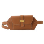 Hermes Elan Pocket 24 Belt Waist Pouch Bag Swift Gold XS