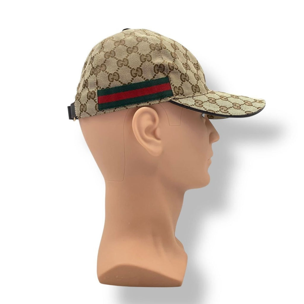 Gucci Cap GG Canvas Brown L — view 2
