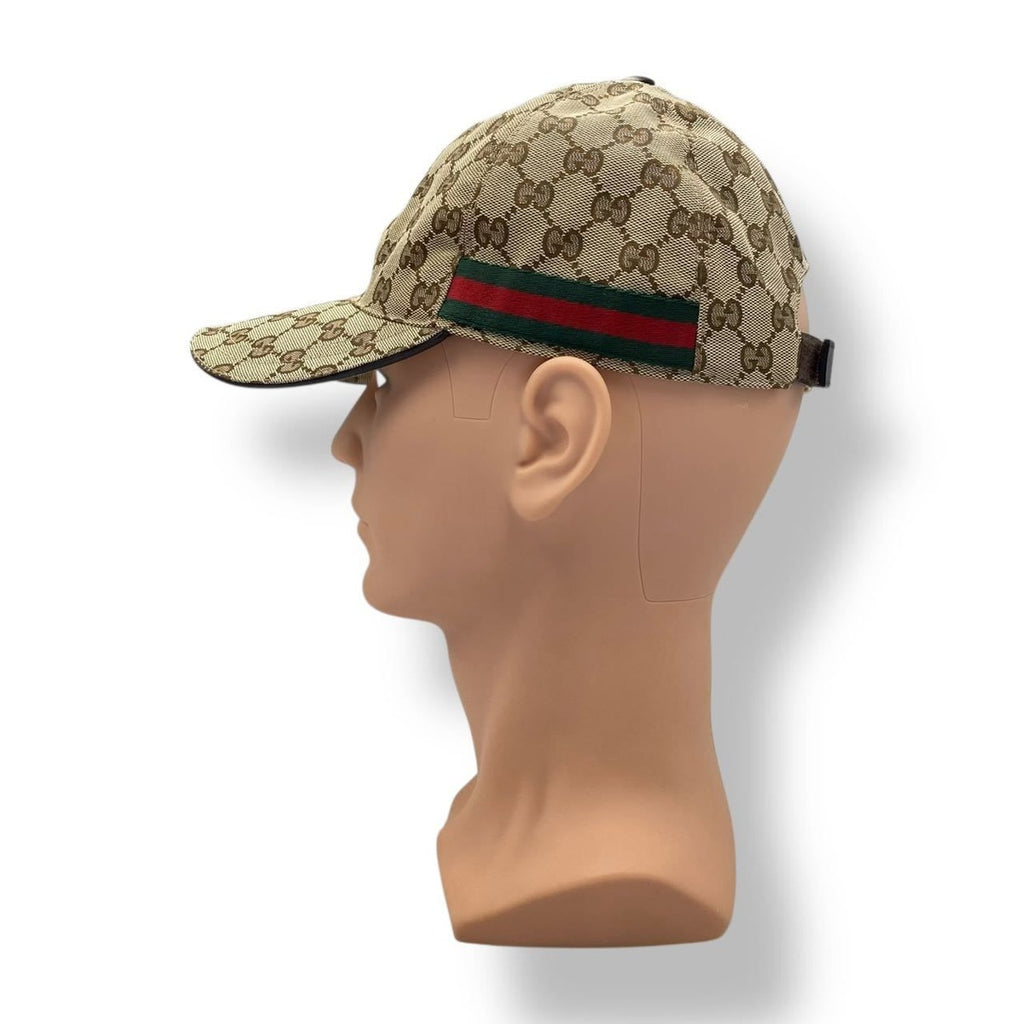 Gucci Cap GG Canvas Brown L — view 3