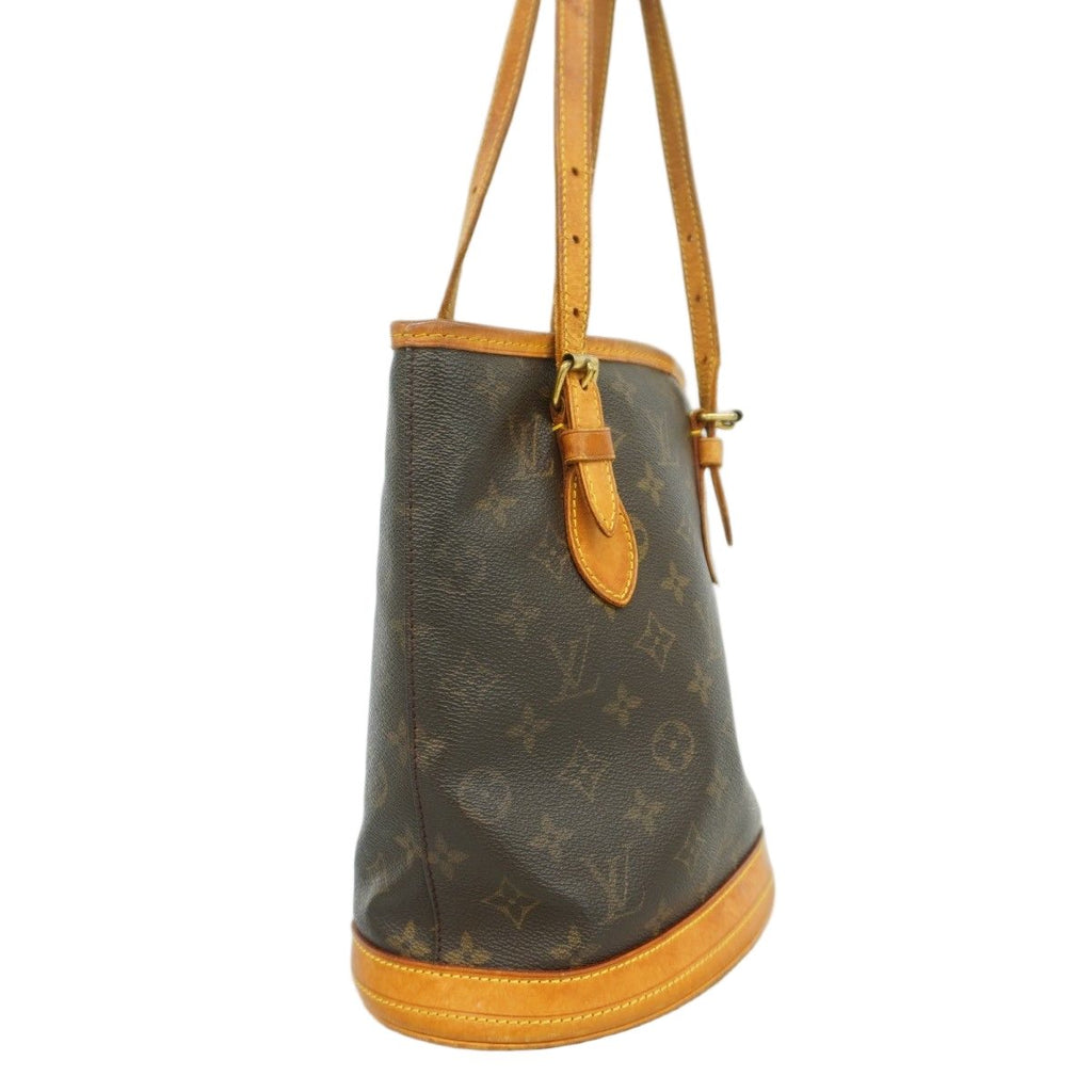 Louis Vuitton Tote Monogram Bucket PM Brown — view 2