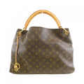 Louis Vuitton Monogram Artsy MM Shoulder Bag Brown Marron