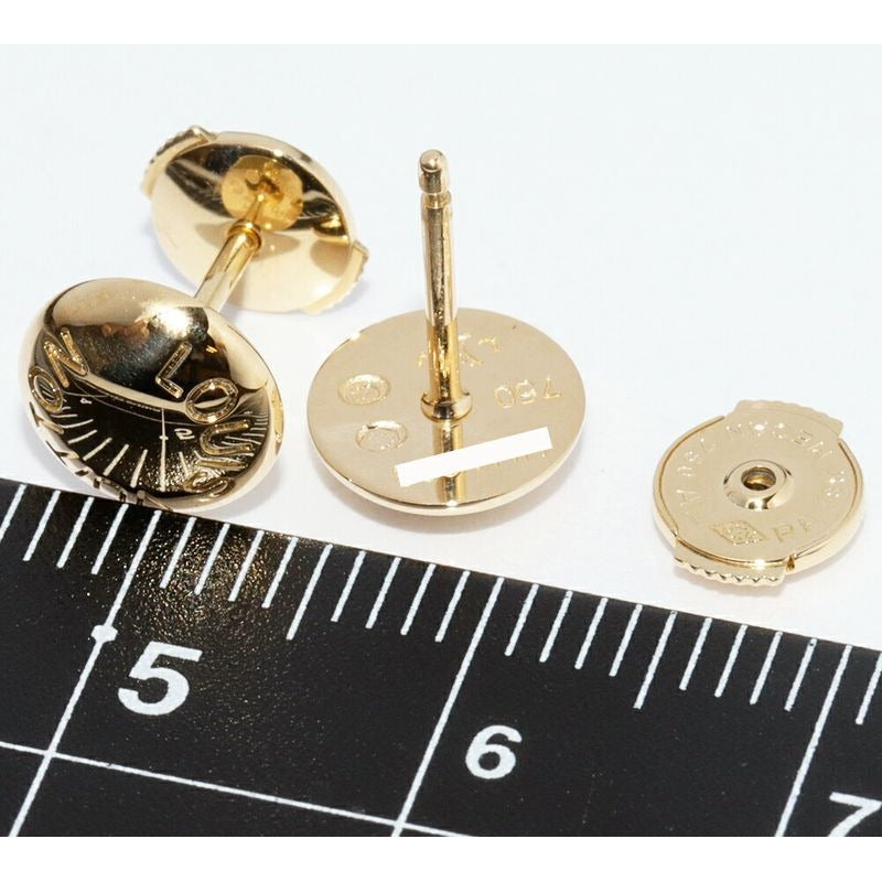 Louis Vuitton Earrings 18K Yellow Gold Pousse Dreille Crew — view 3