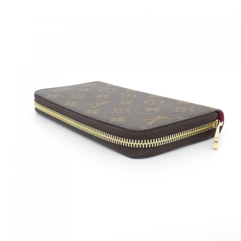 Louis Vuitton Monogram Zippy Wallet Brown Marron — view 2