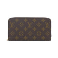 Louis Vuitton Monogram Zippy Wallet Brown Marron