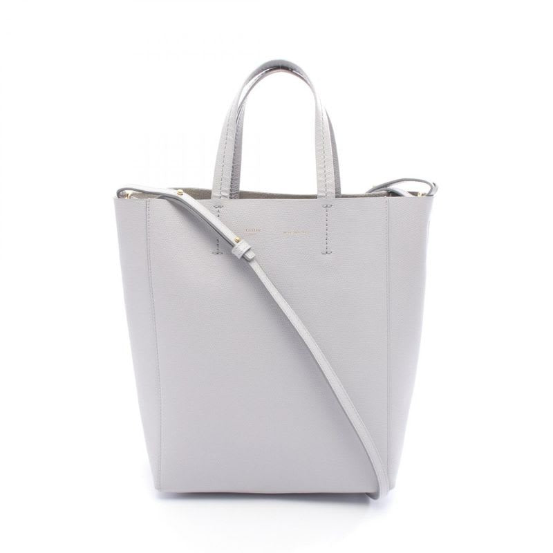 Celine Tote Bag Vertical Small Cabas Light Purple Leather — view 2