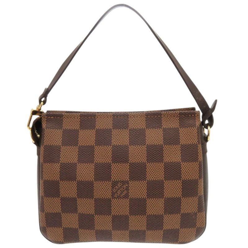 Louis Vuitton Trousse Makeup Damier Brown Handbag 0994