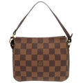 Louis Vuitton Trousse Makeup Damier Brown Handbag 0994