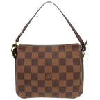 Louis Vuitton Trousse Makeup Damier Brown Handbag 0994