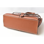 Loewe Handbag Gate Top Handle Mini Shoulder Bag 2-Way Leather Brown — view 7