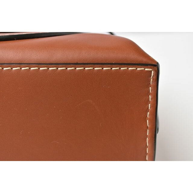 Loewe Handbag Gate Top Handle Mini Shoulder Bag 2-Way Leather Brown — view 8