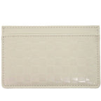 Louis Vuitton Damier Faceted Card Holdere Surple Leather Clesme 0900 White — view 2