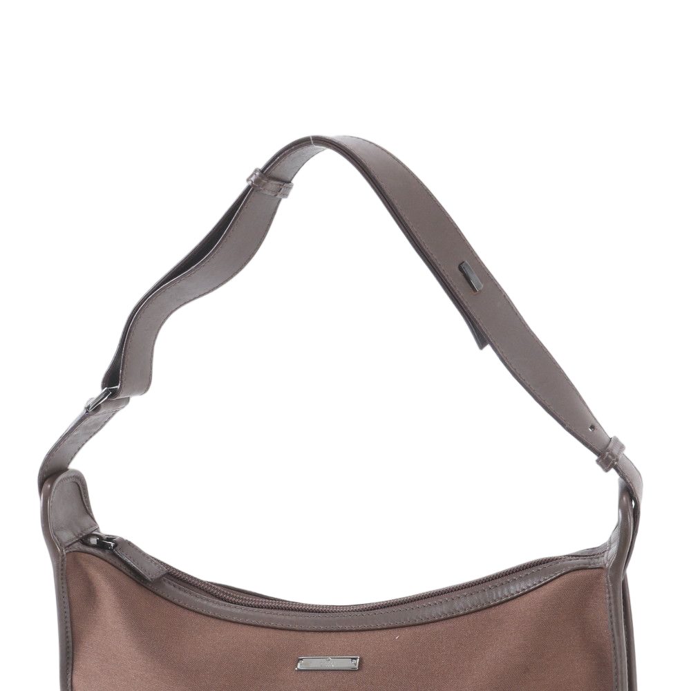 Gucci Leather Shoulder Bag Tote Hand Brown — view 2