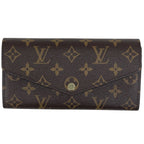 Louis Vuitton Portefeuille Sarah Bill Purse Coin Bifold Wallet