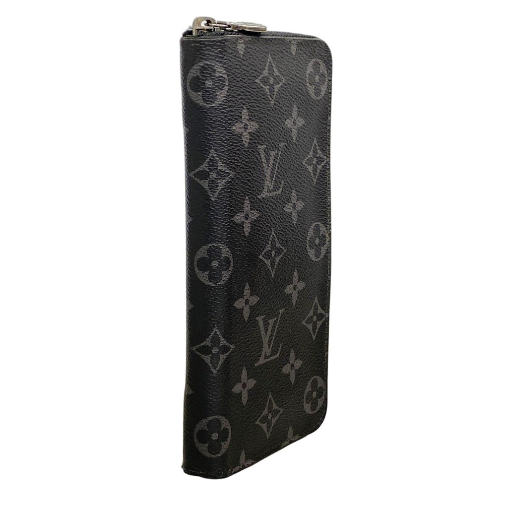 Louis Vuitton Wallet Monogram Eclipse Zippy Vertical Black — view 2