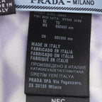 Prada Scarf Silk White Purple — view 5