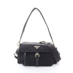 Prada Handbag Explorer 1 Bd394 Black Nylon Leather Shoulder Bag — view 2
