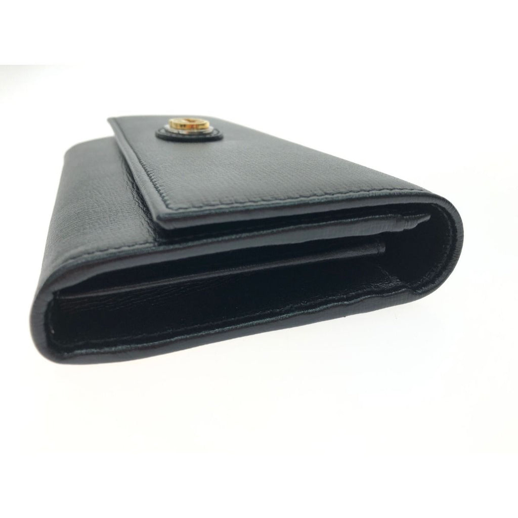 Gucci Long Wallet Interlocking G Marina Leather Black — view 5