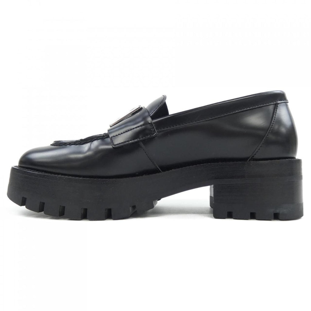 Chanel Loafers Shoes Calfskin Black — view 2