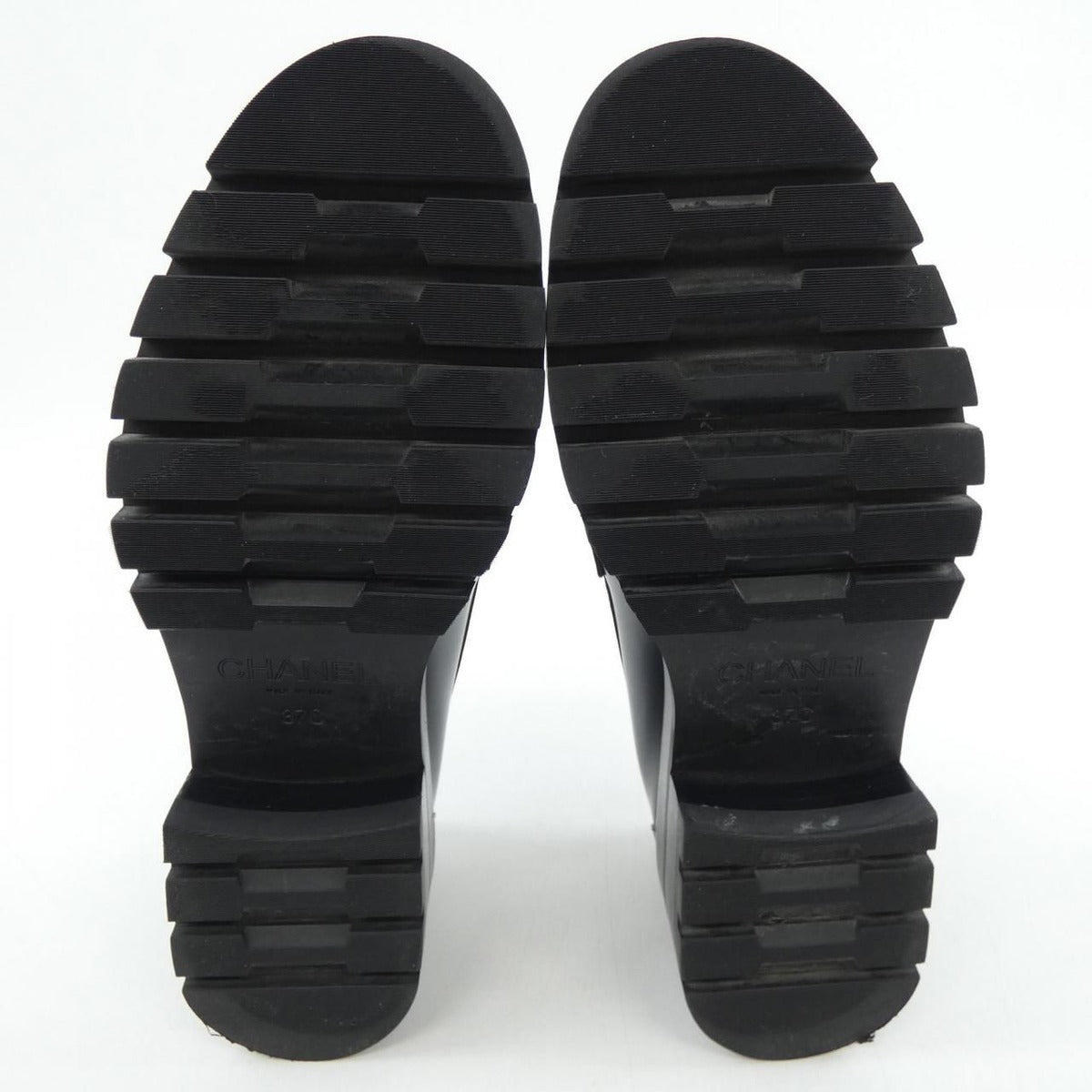 Chanel Loafers Shoes Calfskin Black — view 4