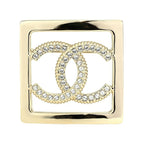 Chanel Brooch Square Pin — view 2