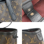 Louis Vuitton Tote Bag Divis Macassar Black Brown Monogram 70 Fa448 — view 9