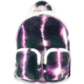 Louis Vuitton Backpack Multi Pocket Fur Purple X Black White