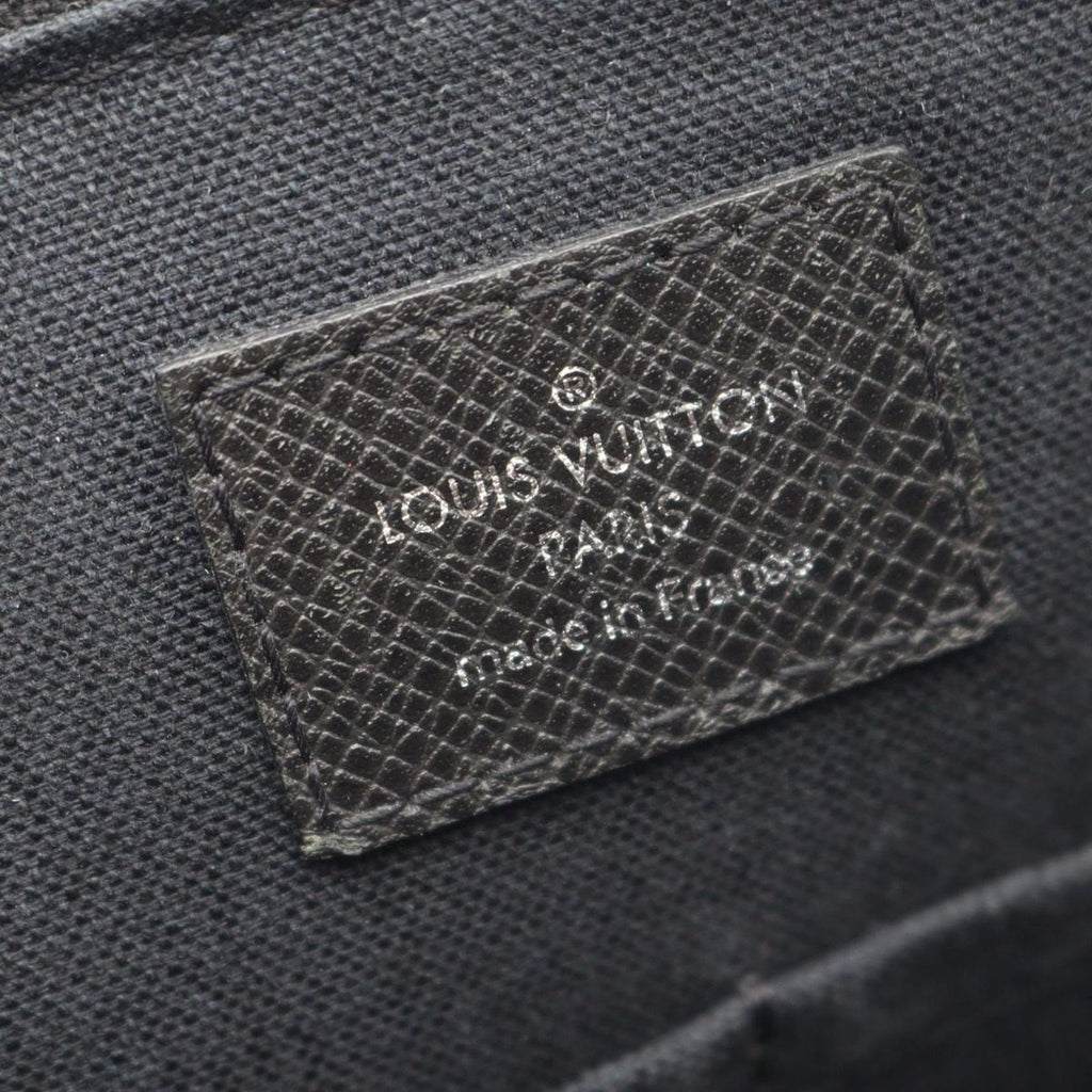 Louis Vuitton Shoulder Bag Grigori Ardoise Leather Messenger PM — view 4