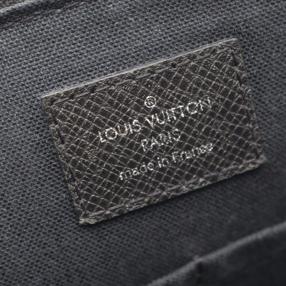 Louis Vuitton Shoulder Bag Grigori Ardoise Leather Messenger PM — view 4