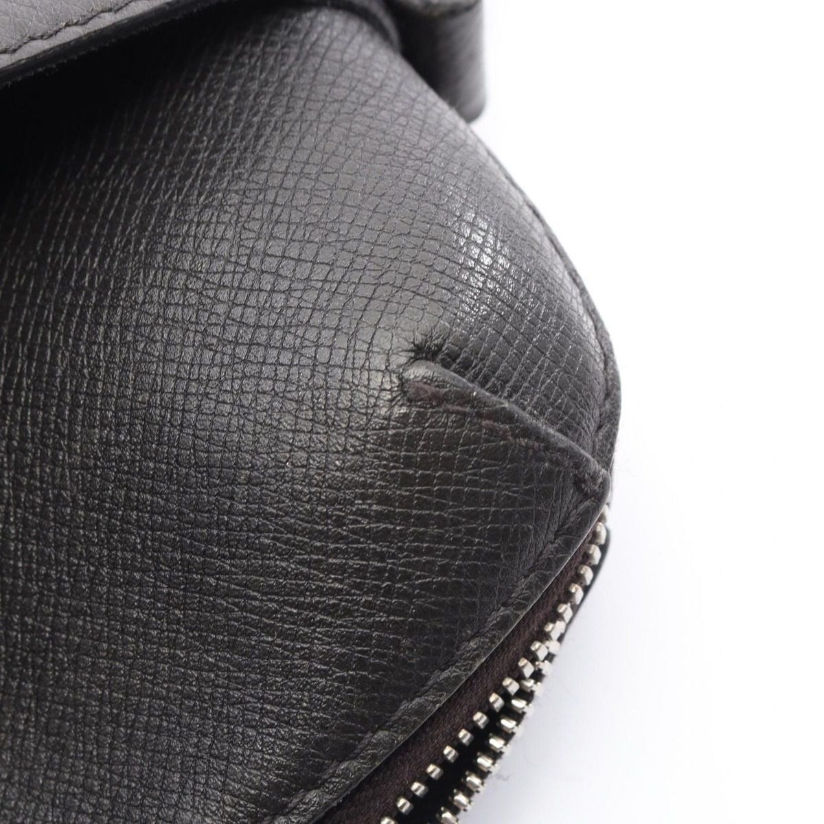 Louis Vuitton Shoulder Bag Grigori Ardoise Leather Messenger PM — view 7