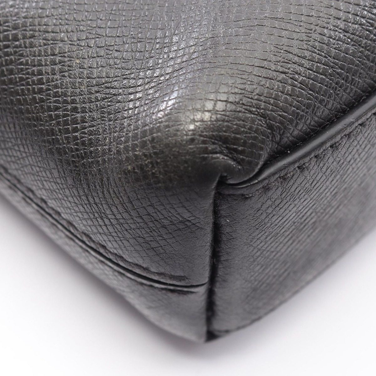 Louis Vuitton Shoulder Bag Grigori Ardoise Leather Messenger PM — view 8