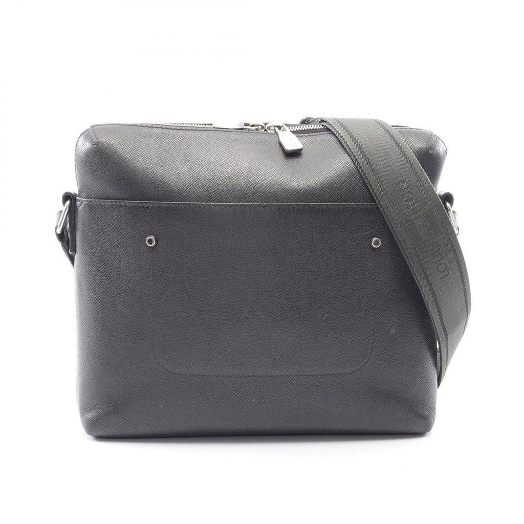Louis Vuitton Shoulder Bag Grigori Ardoise Leather Messenger PM