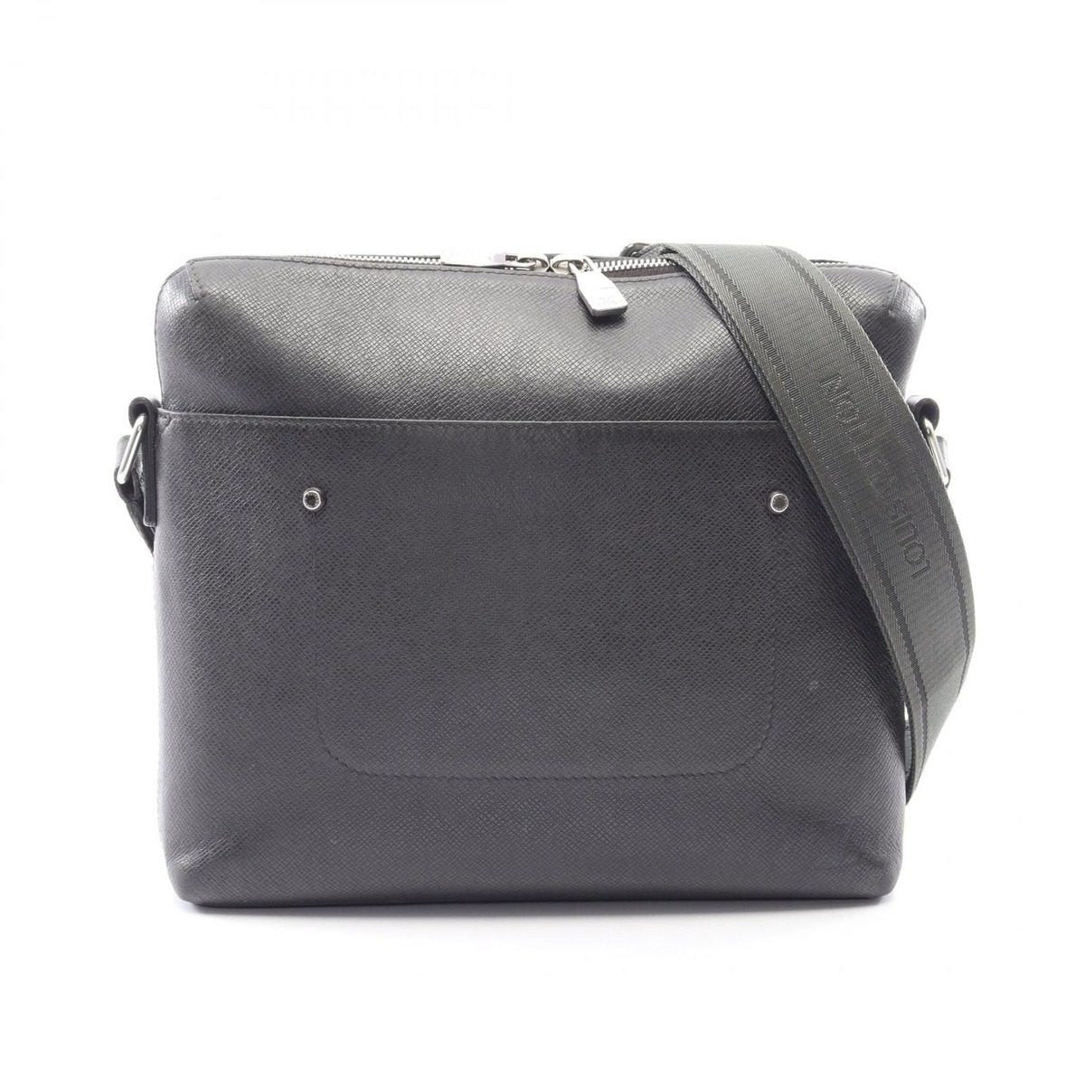 Louis Vuitton Shoulder Bag Grigori Ardoise Leather Messenger PM