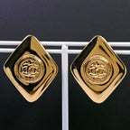 Chanel Coco Mark Gold Plated 18.5 g Earrings — view 3