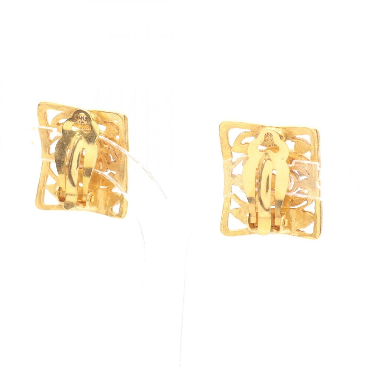Chanel Earrings CC Logo — view 2