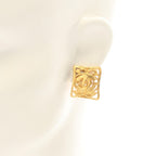 Chanel Earrings CC Logo — view 4