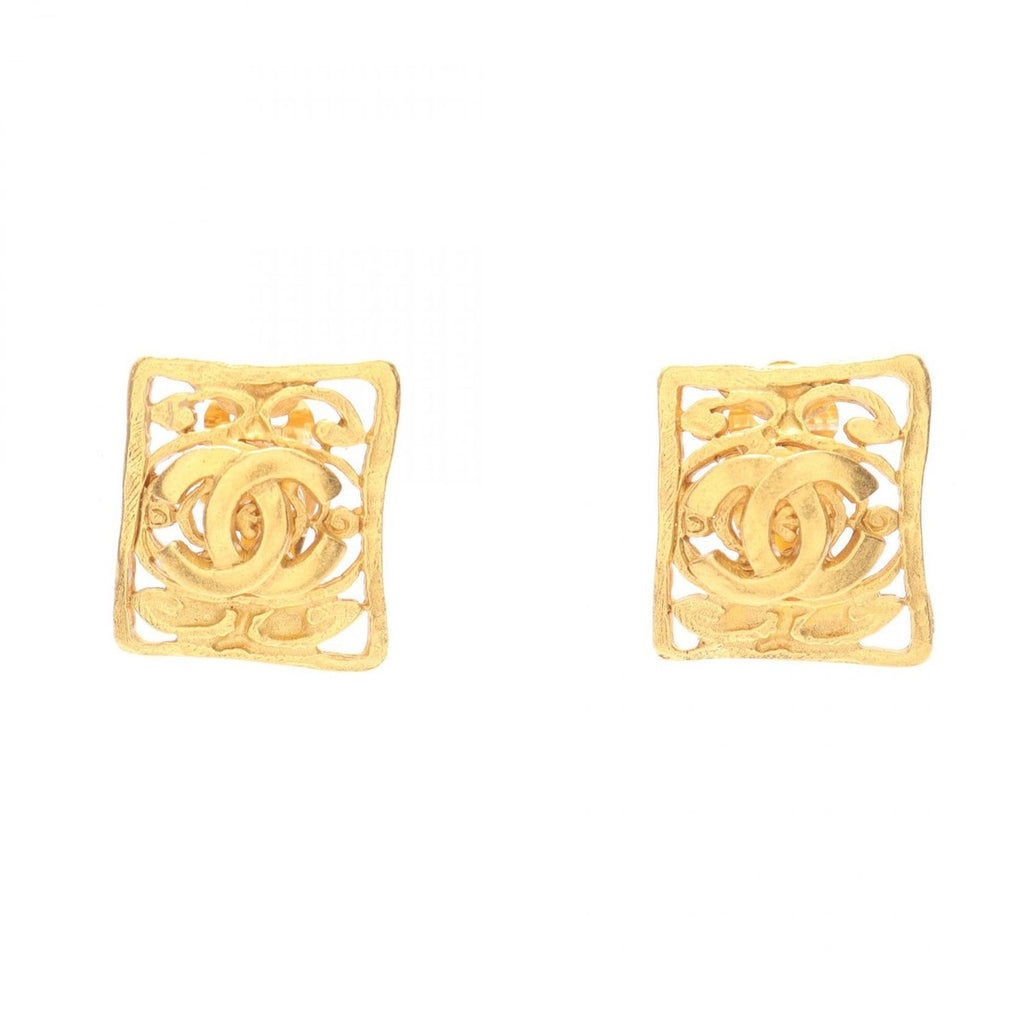 Chanel Earrings CC Logo