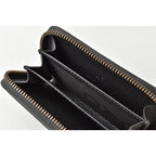 Gucci Coin Case Card Mini Wallet Purse Vintage Logo Print Black — view 5