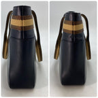 Gucci Tote Leather Black Business Formal Sherry Line — view 5