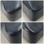Gucci Tote Leather Black Business Formal Sherry Line — view 7