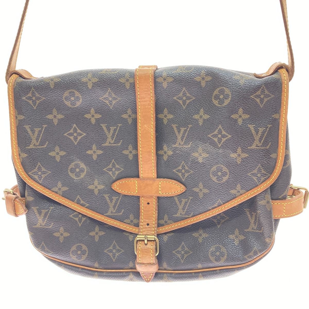 Louis Vuitton Monogram Saumur 30 — view 3