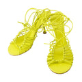 Bottega Veneta Sandals Dot Lace Up 36 Shoes Lime