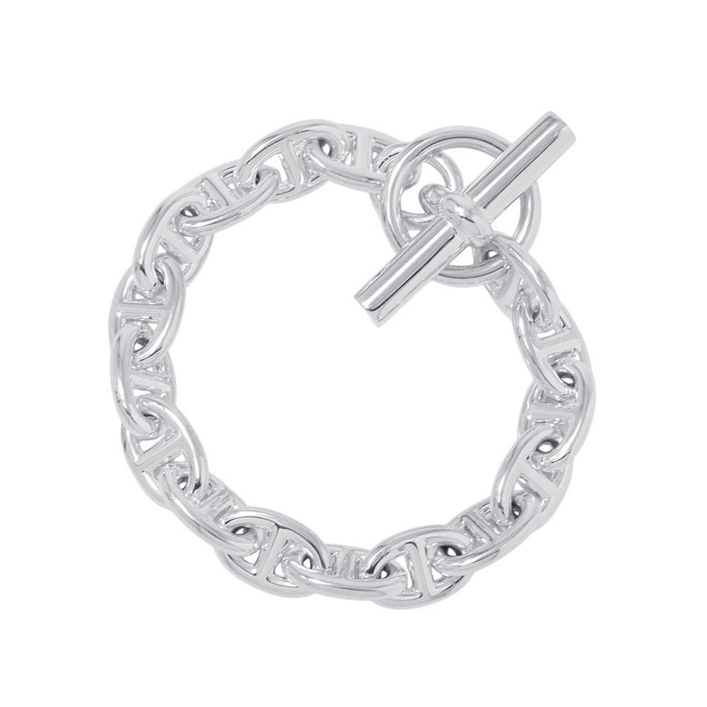 Hermes Bracelet Chaine D'ancre PM 16 Links Silver