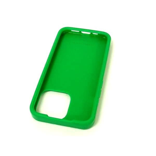 Bottega Veneta Intrecciato Rubber Iphone14 pro Phone Case In Green Bk9568 — view 2