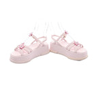 Louis Vuitton Sandals LV TM Maya Cherry Blossom Pink Leather — view 3