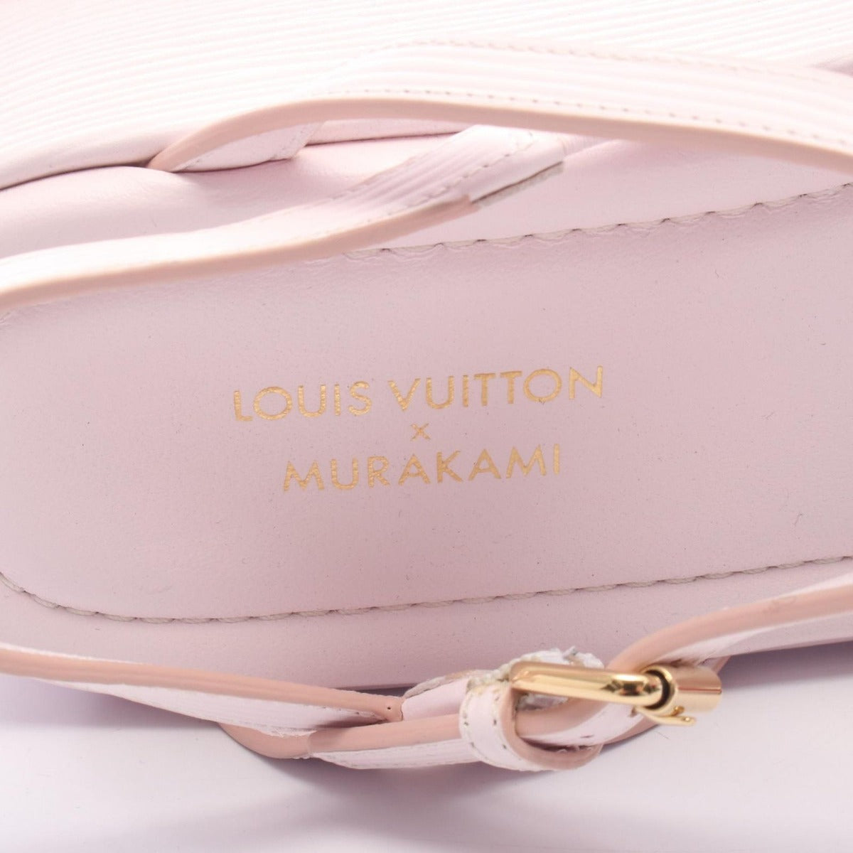 Louis Vuitton Sandals LV TM Maya Cherry Blossom Pink Leather — view 4