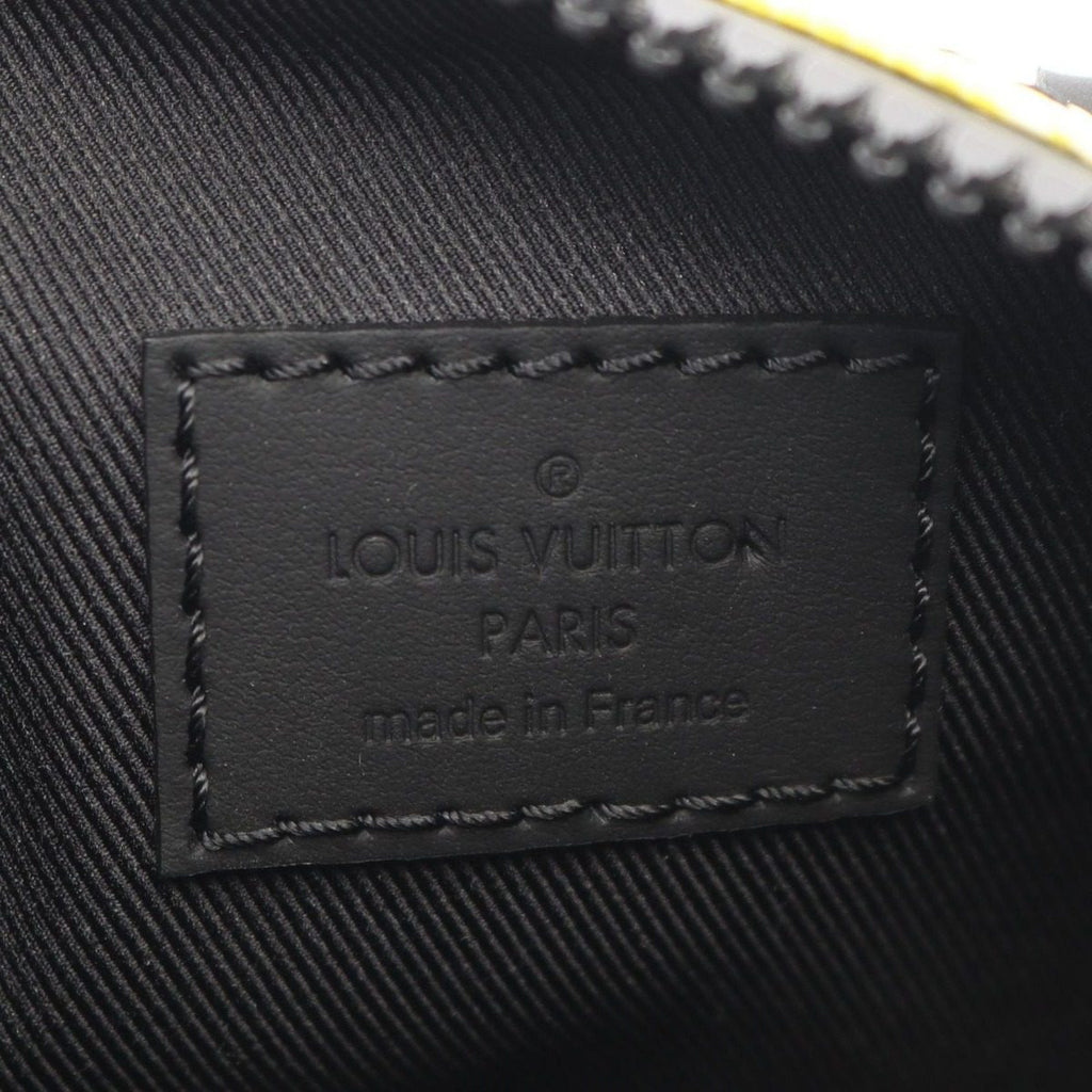 Louis Vuitton Handbag Keepall XS Green Yellow Canvas Leather — view 4