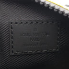 Louis Vuitton Handbag Keepall XS Green Yellow Canvas Leather — view 4