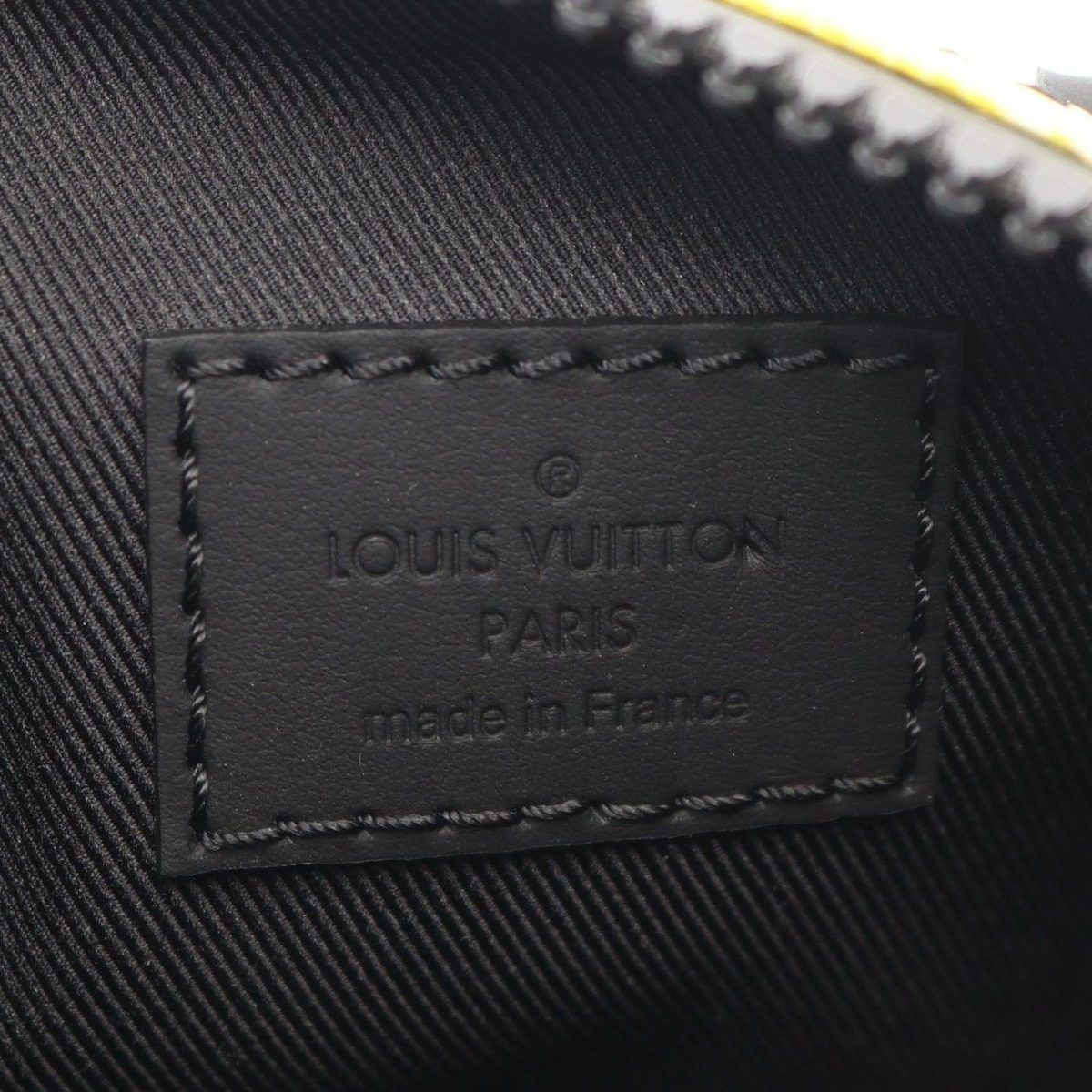 Louis Vuitton Handbag Keepall XS Green Yellow Canvas Leather — view 4