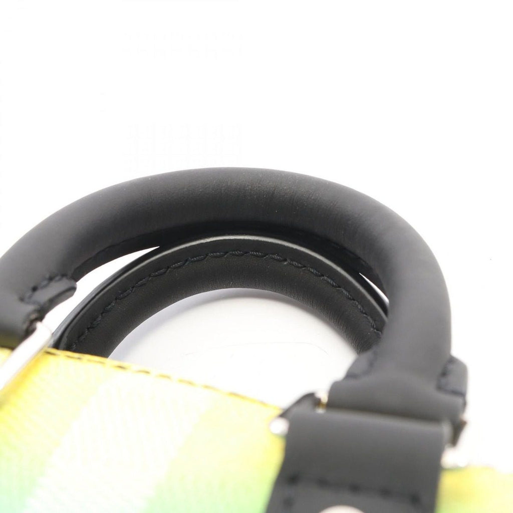 Louis Vuitton Handbag Keepall XS Green Yellow Canvas Leather — view 7