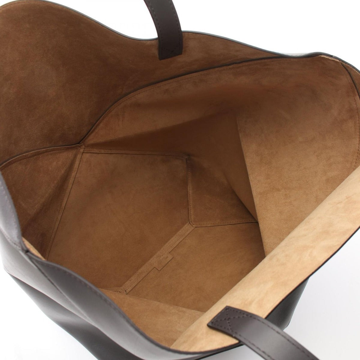 Loewe Tote Puzzle Fold Dark Gray Leather — view 3